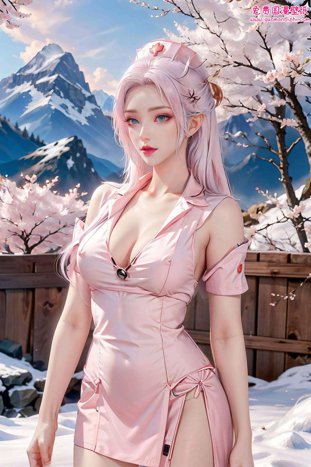 让人忍不住将她的高清壁纸设置为ipad桌面她的每一次出现