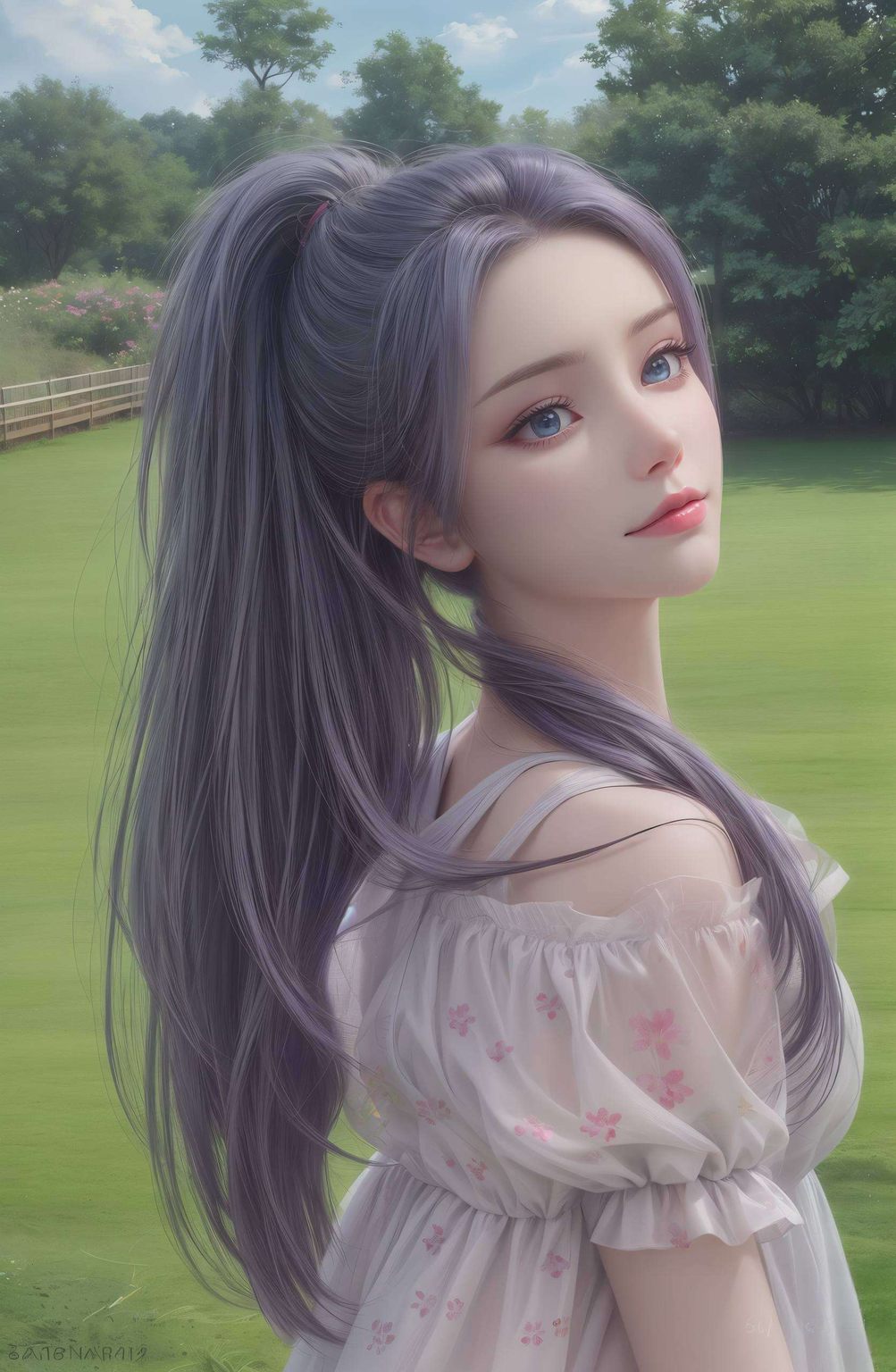 都是一幅动人的国漫女神画卷仿佛国漫壁纸上的细腻笔触