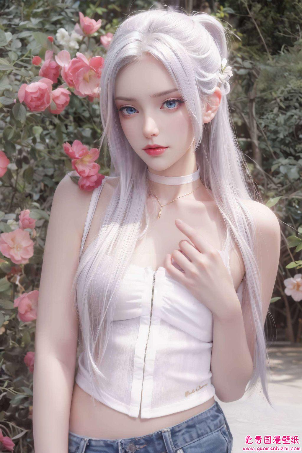 在这炫彩壁纸的像素世界里那些动漫女神与美女