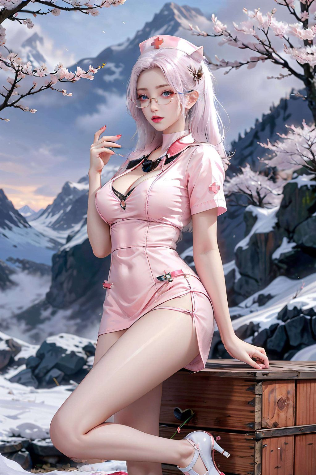 快来感受一下这位动漫美女的魅力吧保证让你的手机瞬间变身时尚潮人！