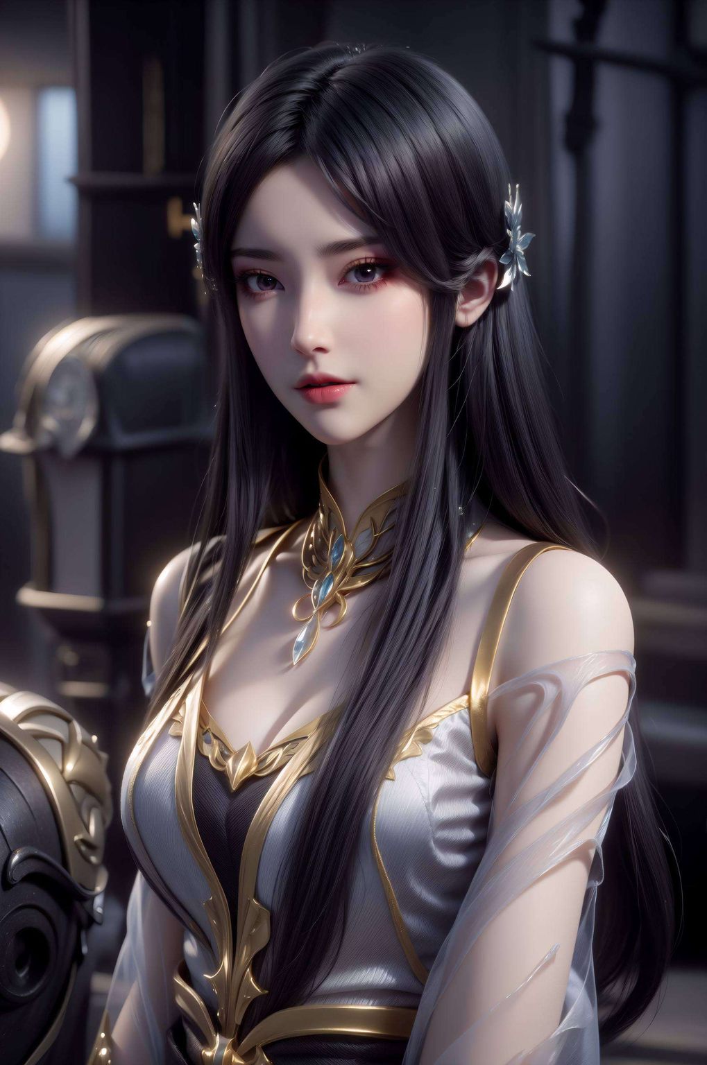 每一次点亮都是与动漫美女的浪漫邂逅邂逅国漫之美——这款柳菲AI绘图壁纸
