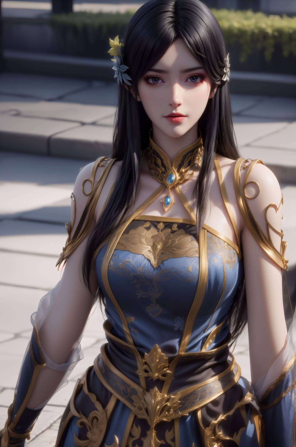 想象一下她不仅以智慧与勇气著称