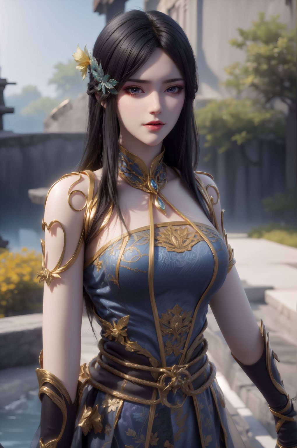 她的倩影在ipad桌面上翩翩起舞犹如置身玄幻世界