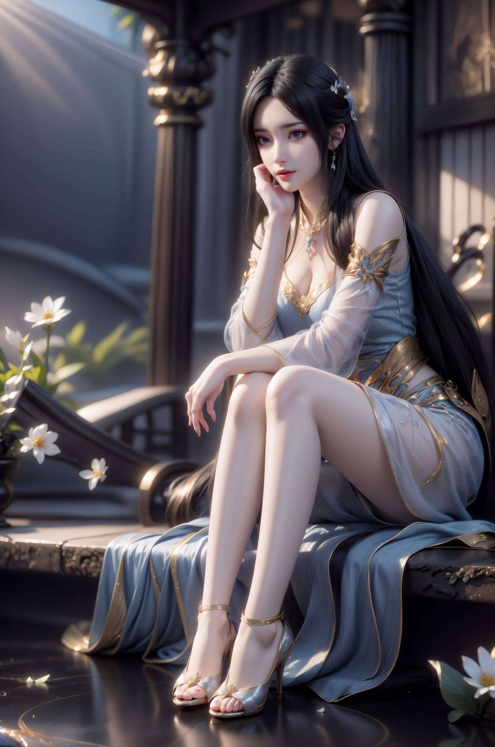 高清绘图柳菲壁纸