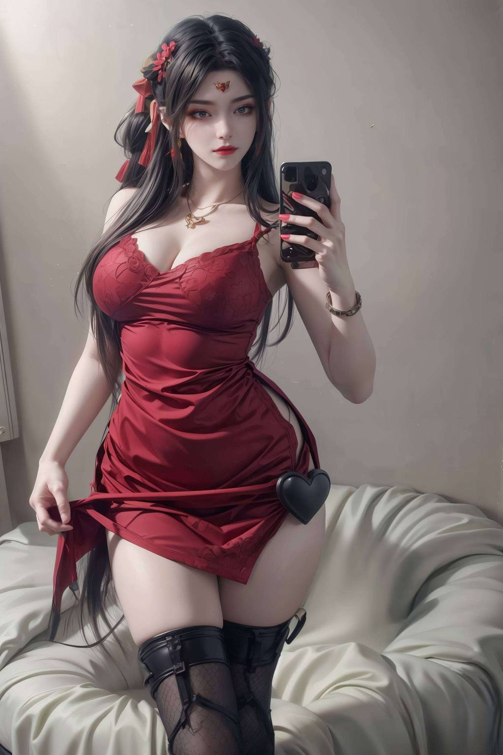 七彩吞天蟒环绕身旁斗破年番的美杜莎