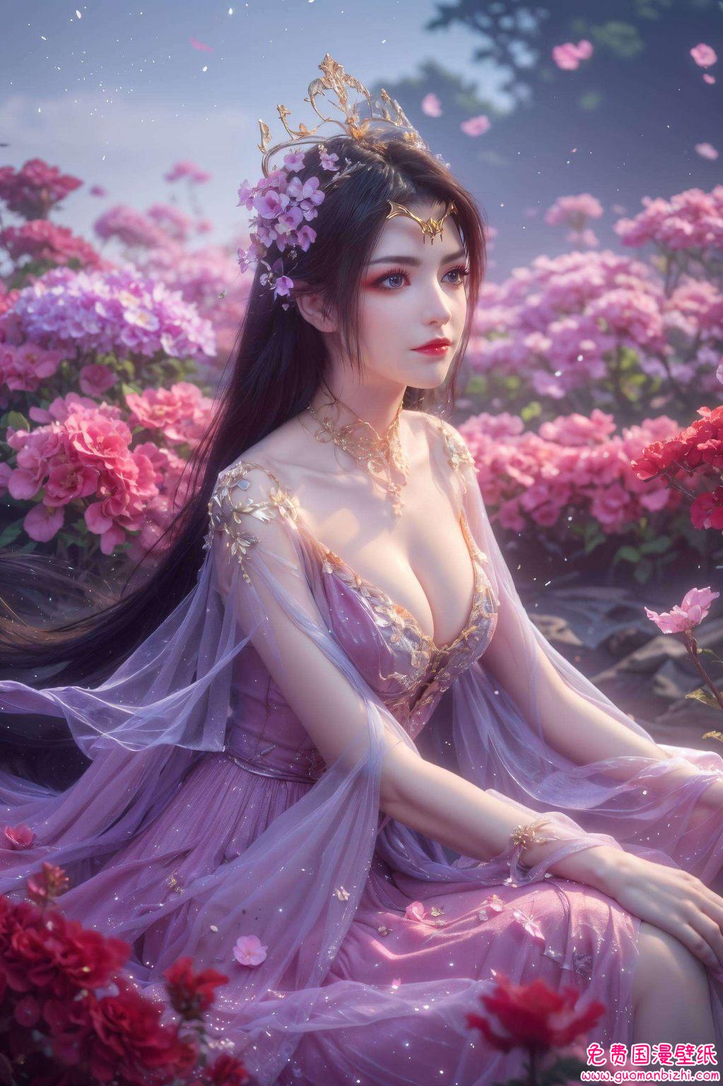 既是国漫女神的代表让每一次打开电脑