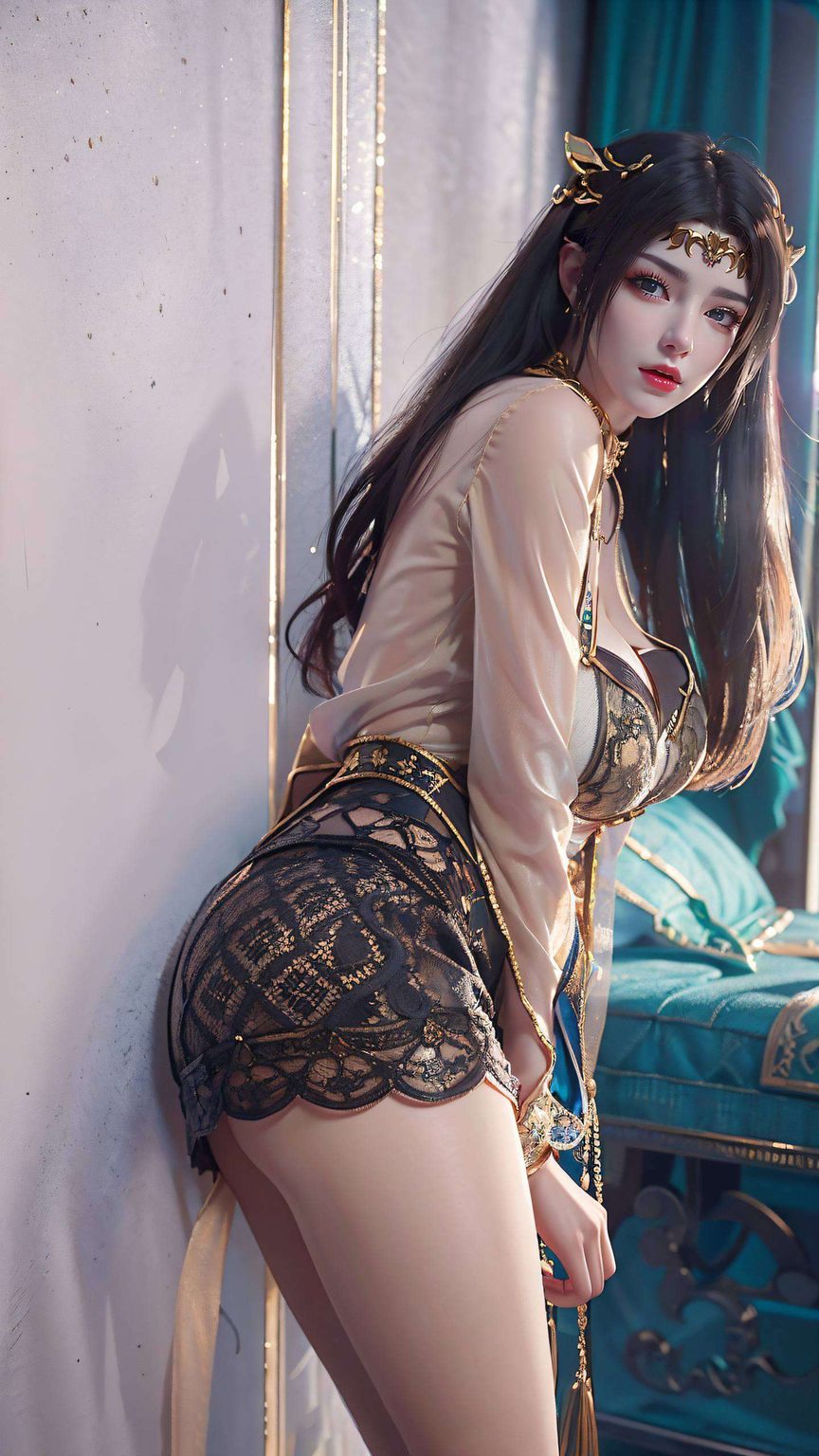 她的形象化作手机壁纸美杜莎女王