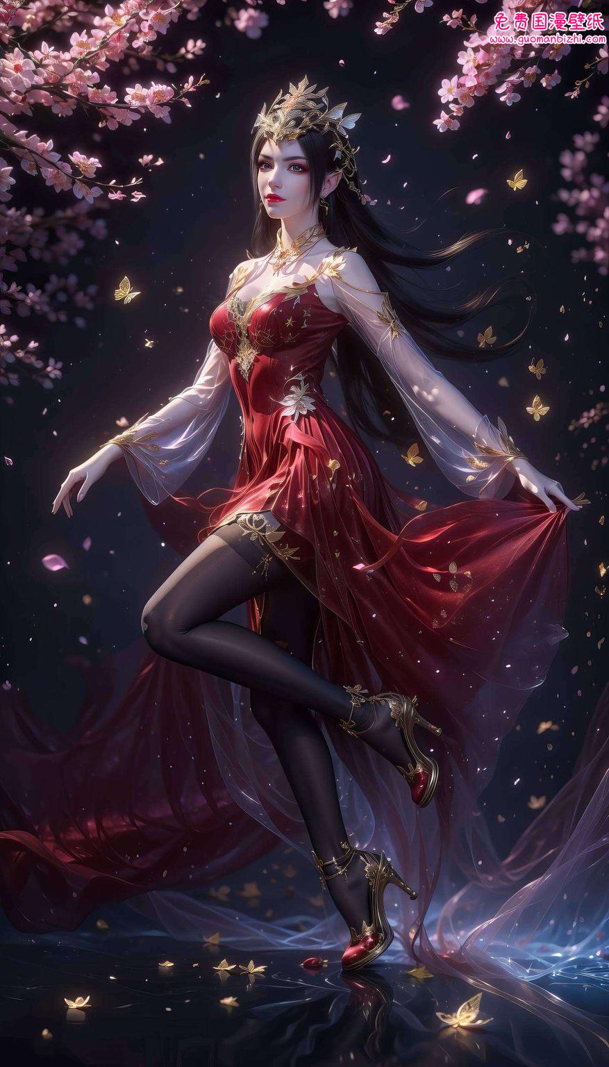 成为了护眼与美观的完美融合国漫女神之美