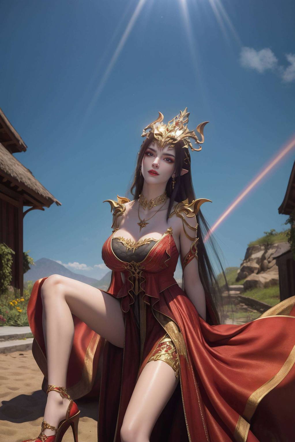 美杜莎斗破苍穹谁看了不想抱回家一张美杜莎壁纸
