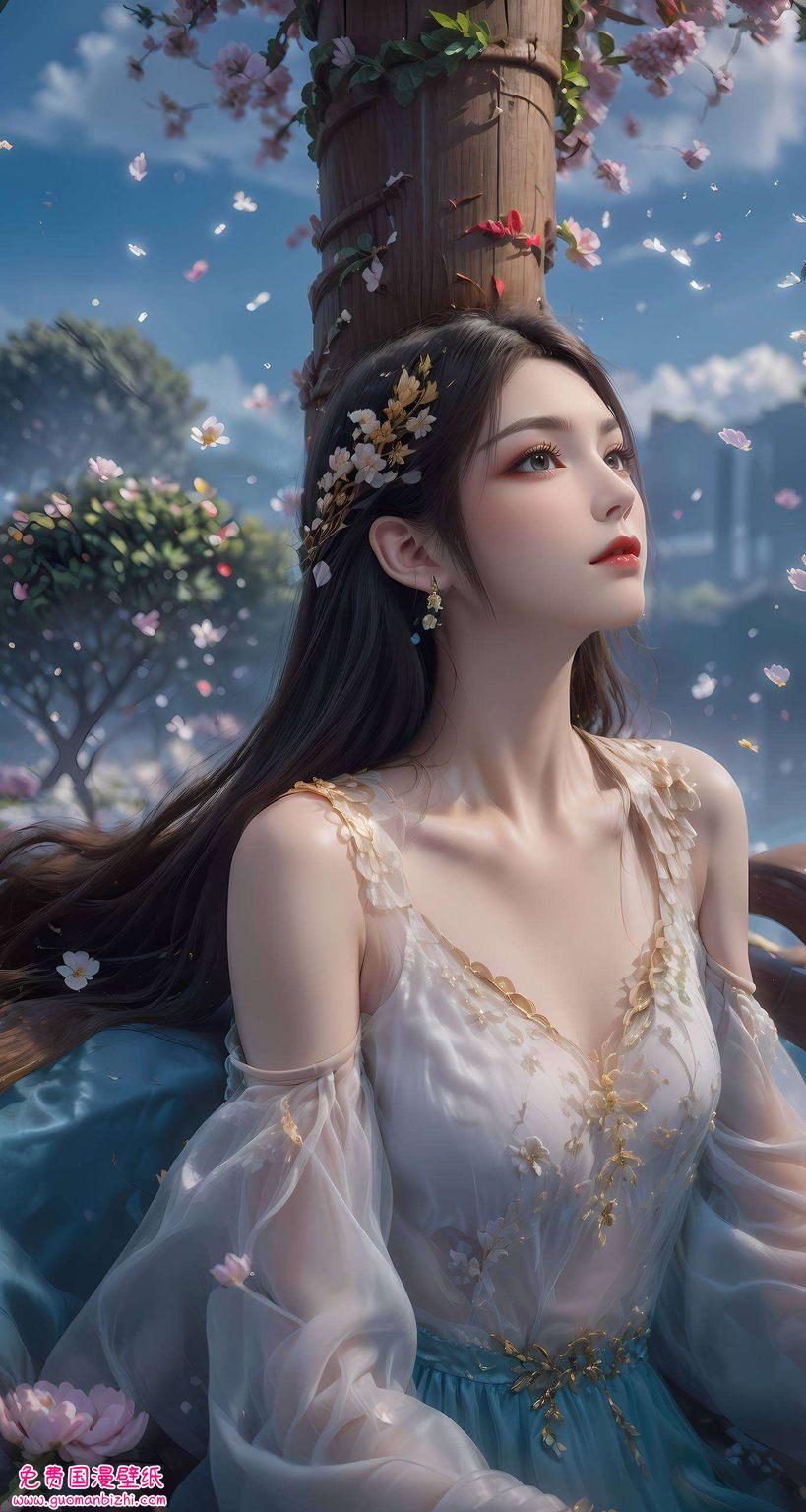 在古风国漫的世界里她的高清壁纸