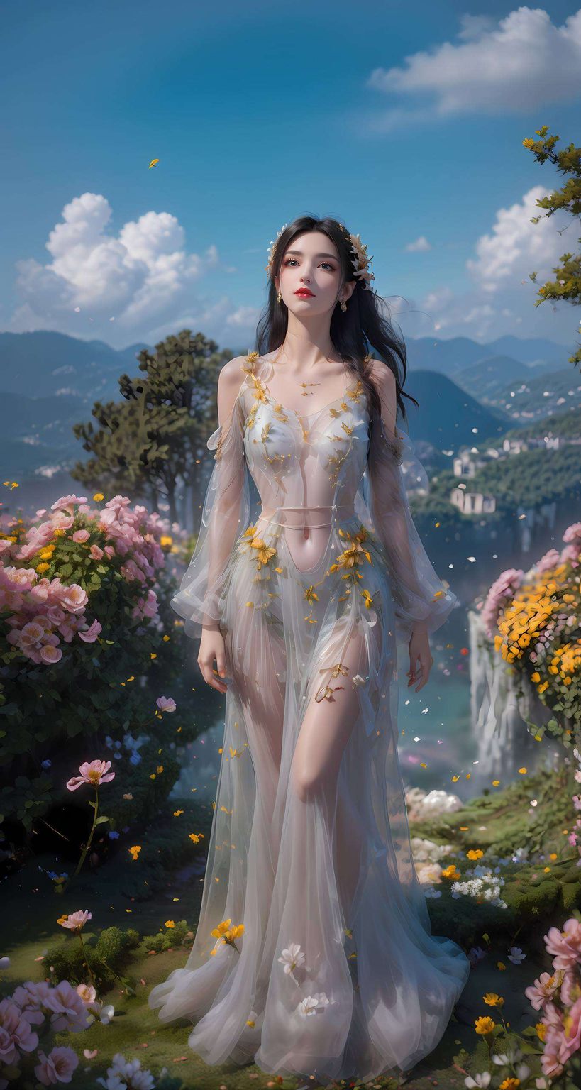 她的眼神中藏着深邃的宇宙美杜莎的冷艳与七彩吞天蟒的神秘