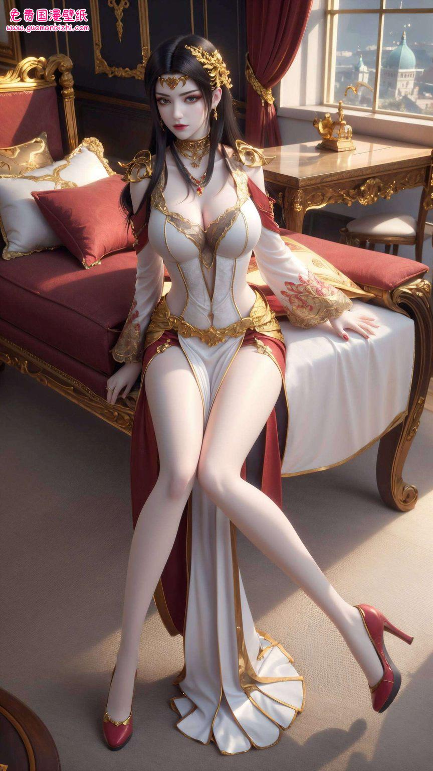 仿佛她的七彩吞天蟒鳞片都在闪耀在这个充满玄幻色彩的国漫世界里