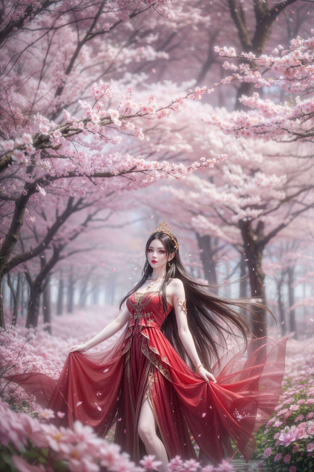 都是与这位玄幻世界中的美女的一次神秘邂逅在绚丽的光影交织中