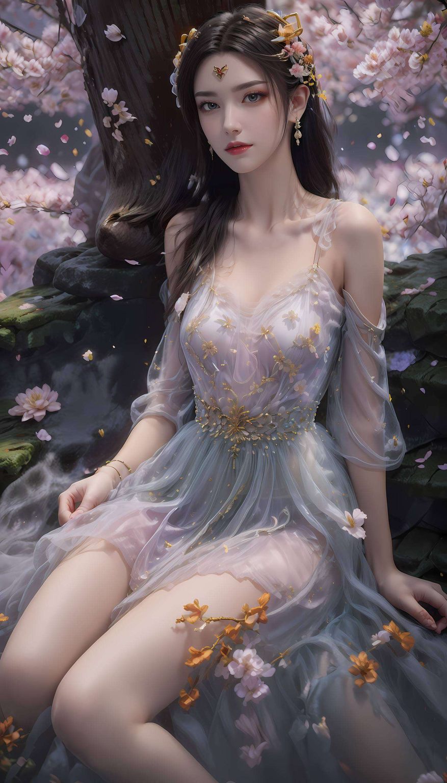 从蛇女的美艳到美杜莎的尊贵犹如一条七彩吞天蟒