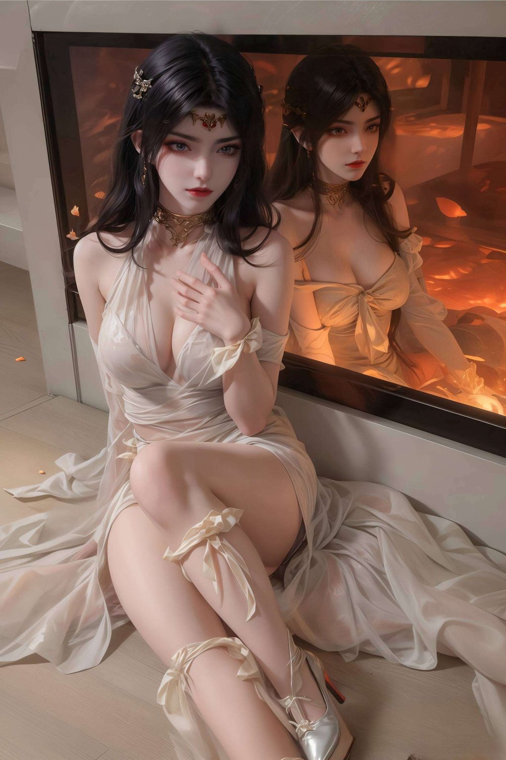 每一寸细节都透露着东方幻想的浪漫与深邃将彩鳞与蛇女的神秘魅力完美呈现