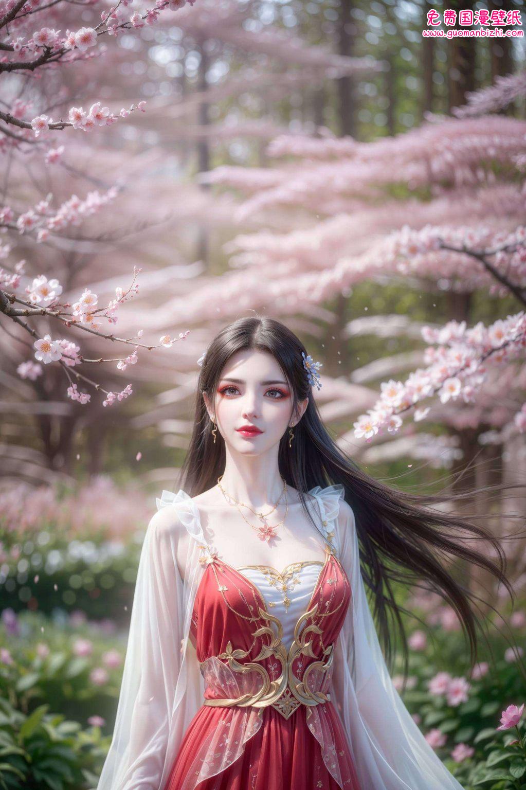 在绚烂的彩鳞映衬下七彩吞天蟒环绕其身