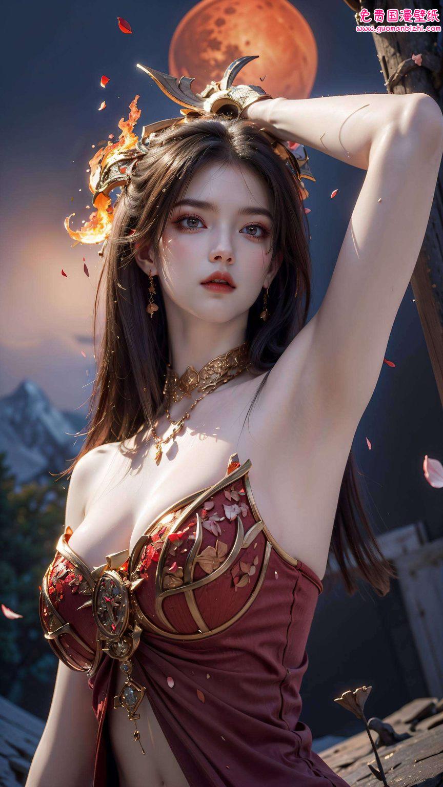 无论是她蛇女的神秘还是吞天蟒的七彩斑斓