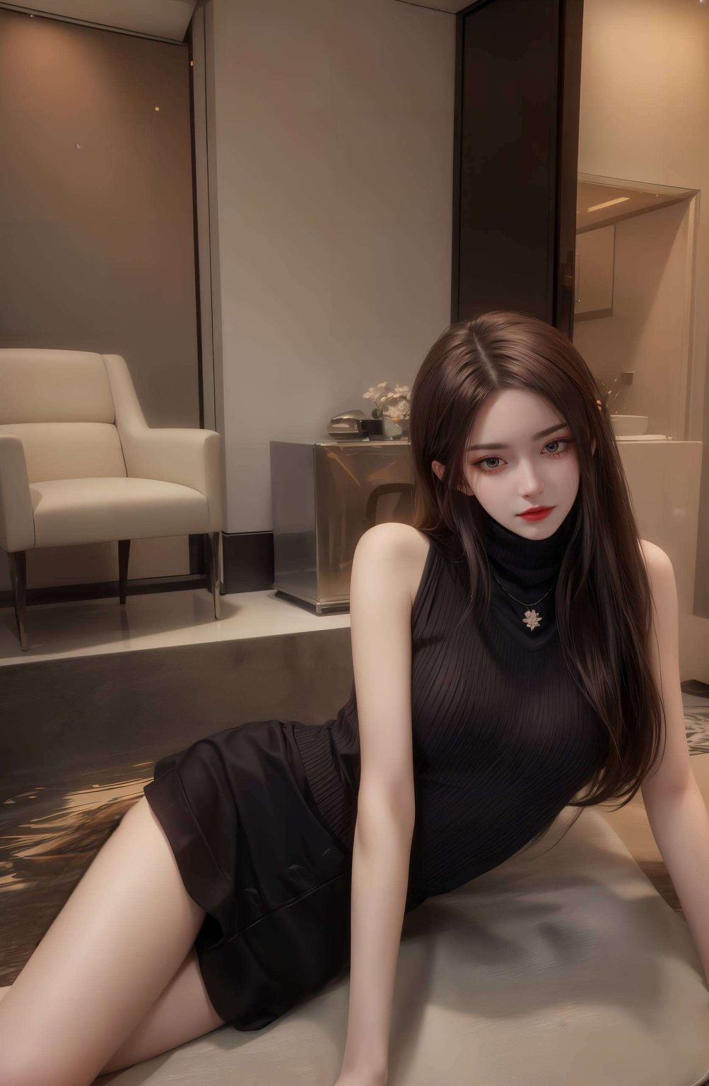 她是蛇女的化身每一帧都散发着玄幻的魔力