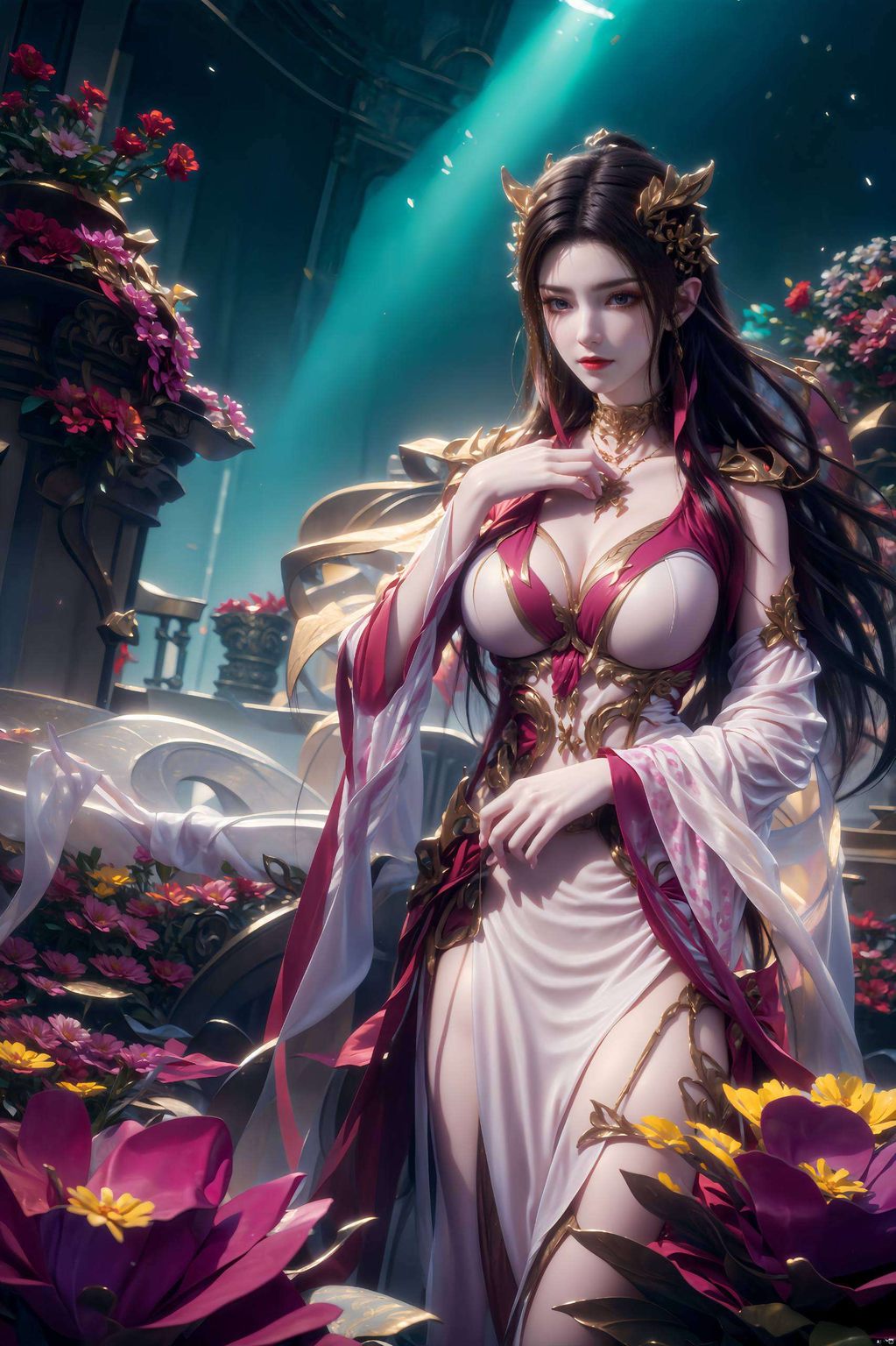 斗破苍穹里的美杜莎她的眼神犀利如刀