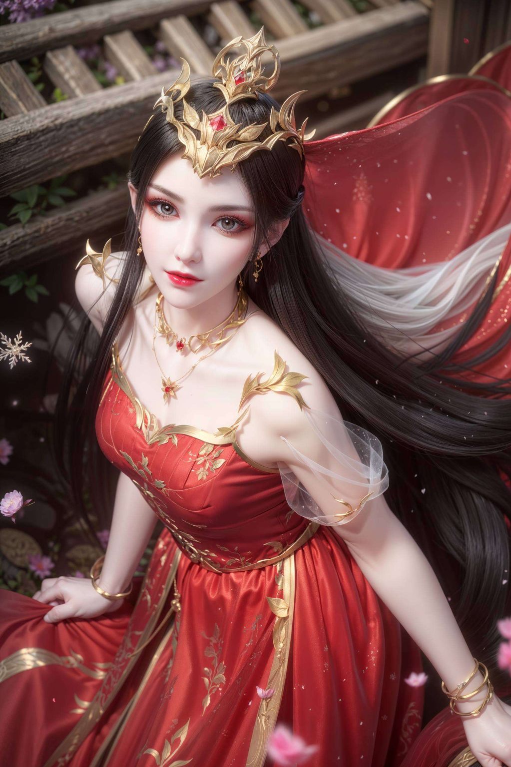 别看她冷艳高贵美杜莎女王挥舞着她的七彩吞天蟒