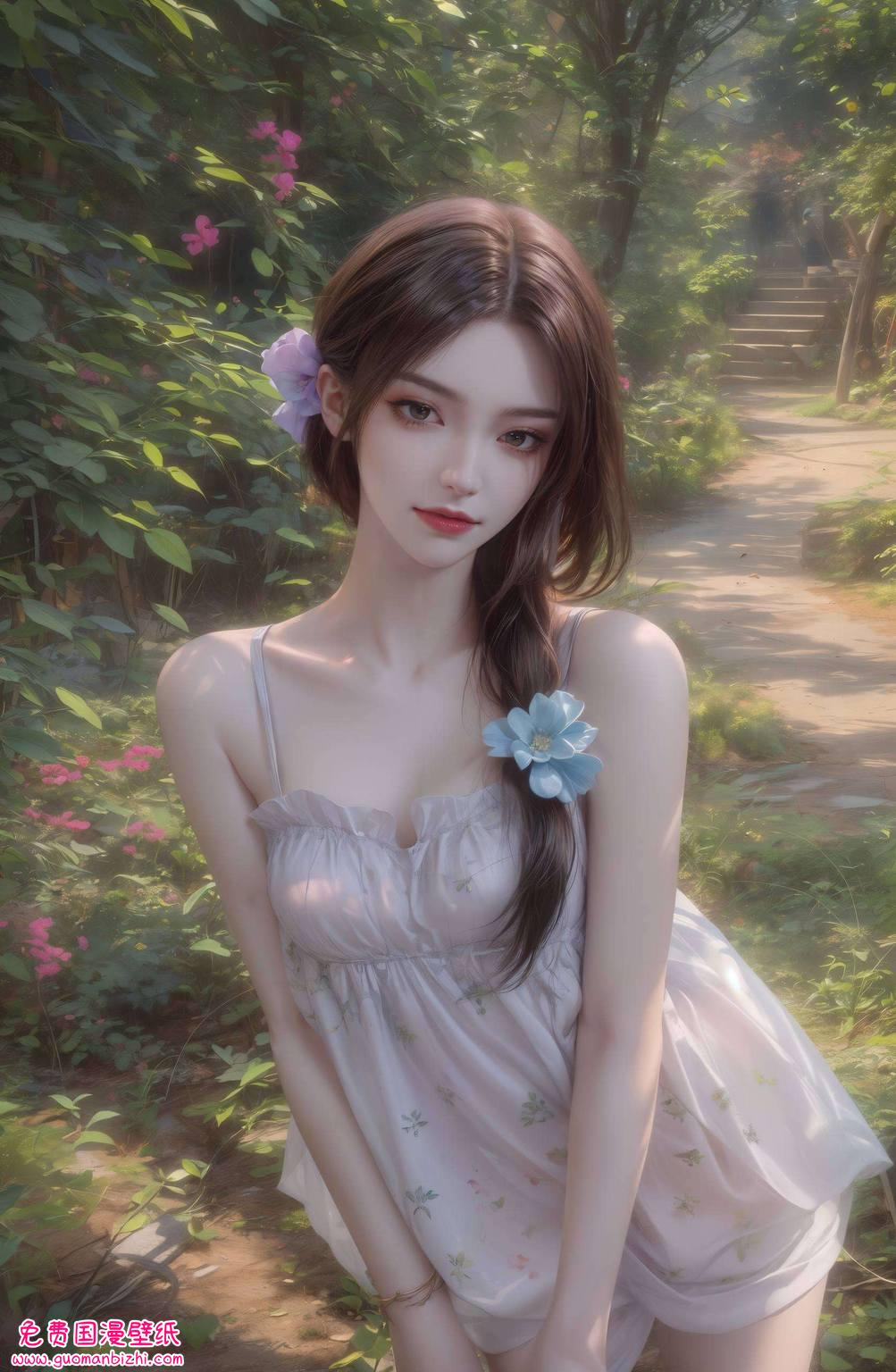 冷傲中带着一丝俏皮这是国漫女神的魅力展示