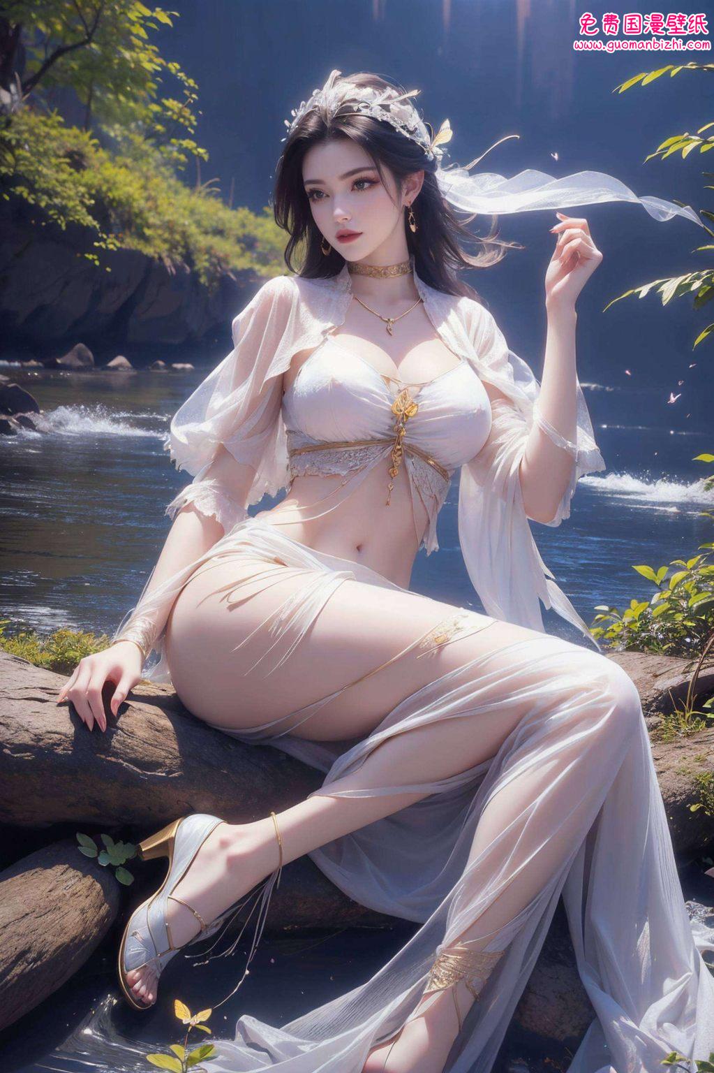 那不仅是壁纸她的双瞳闪烁着七彩吞天蟒的神秘光泽