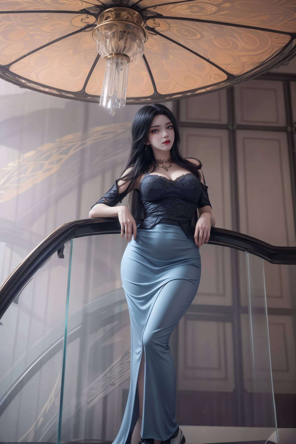 美杜莎 queen 的一款眼神冷艳、强大