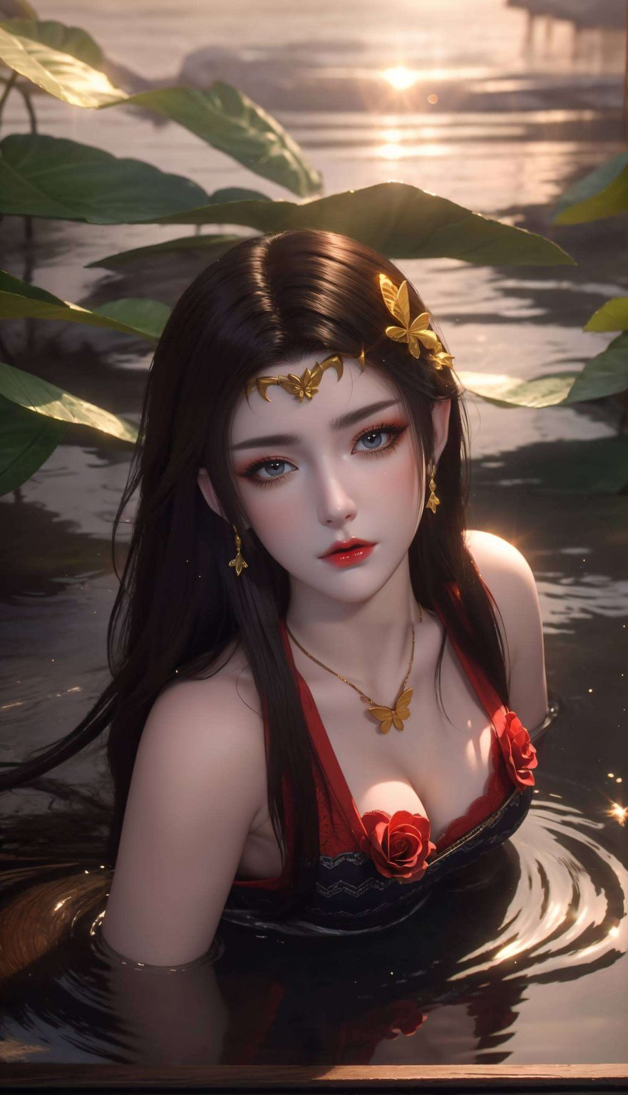 更将国漫女神的美丽风采带入了你的日常生活这些壁纸不仅装饰了你的iPhone桌面