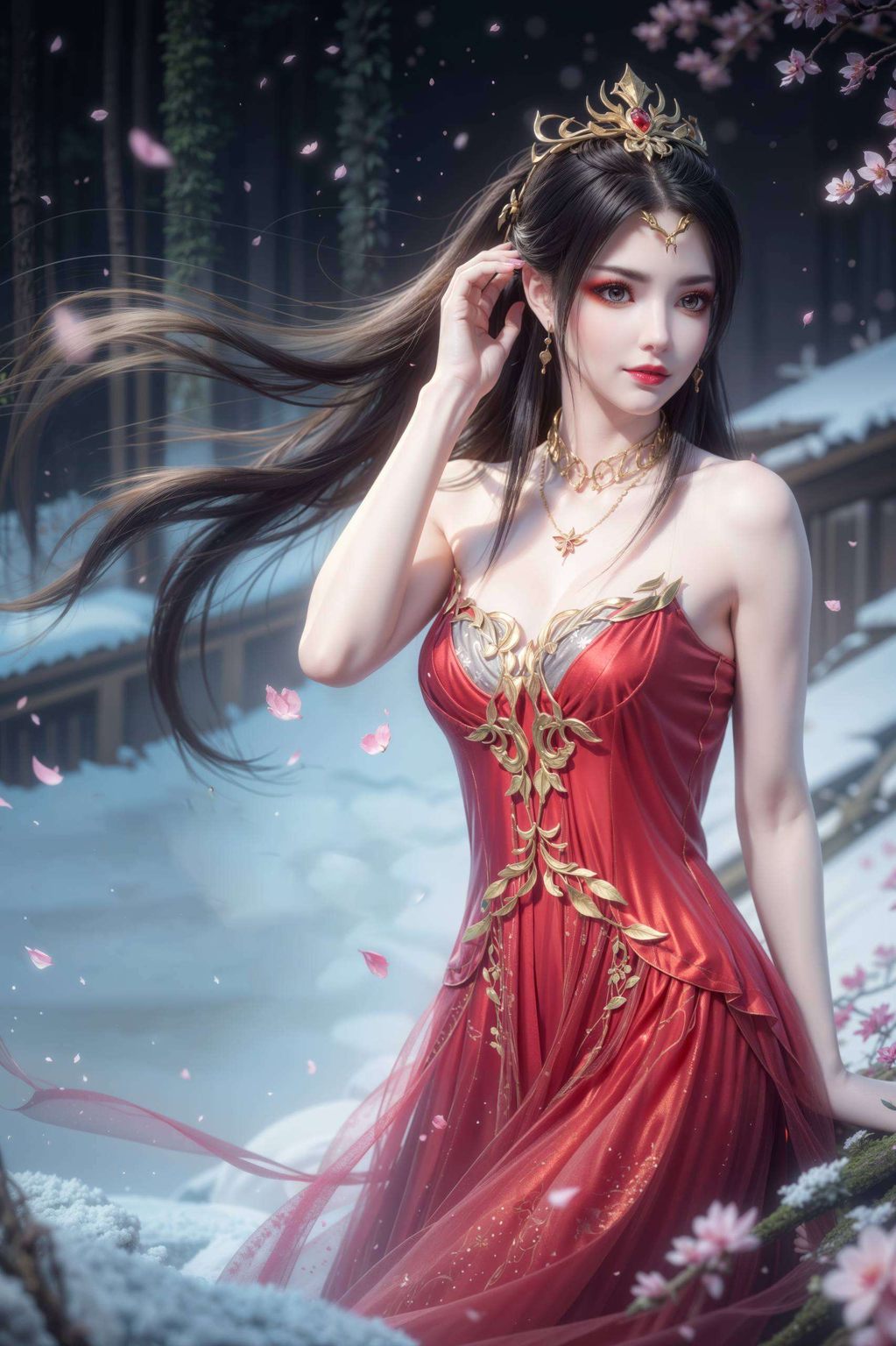 都诉说着玄幻故事里的不朽篇章展现出蛇女的优雅与力量