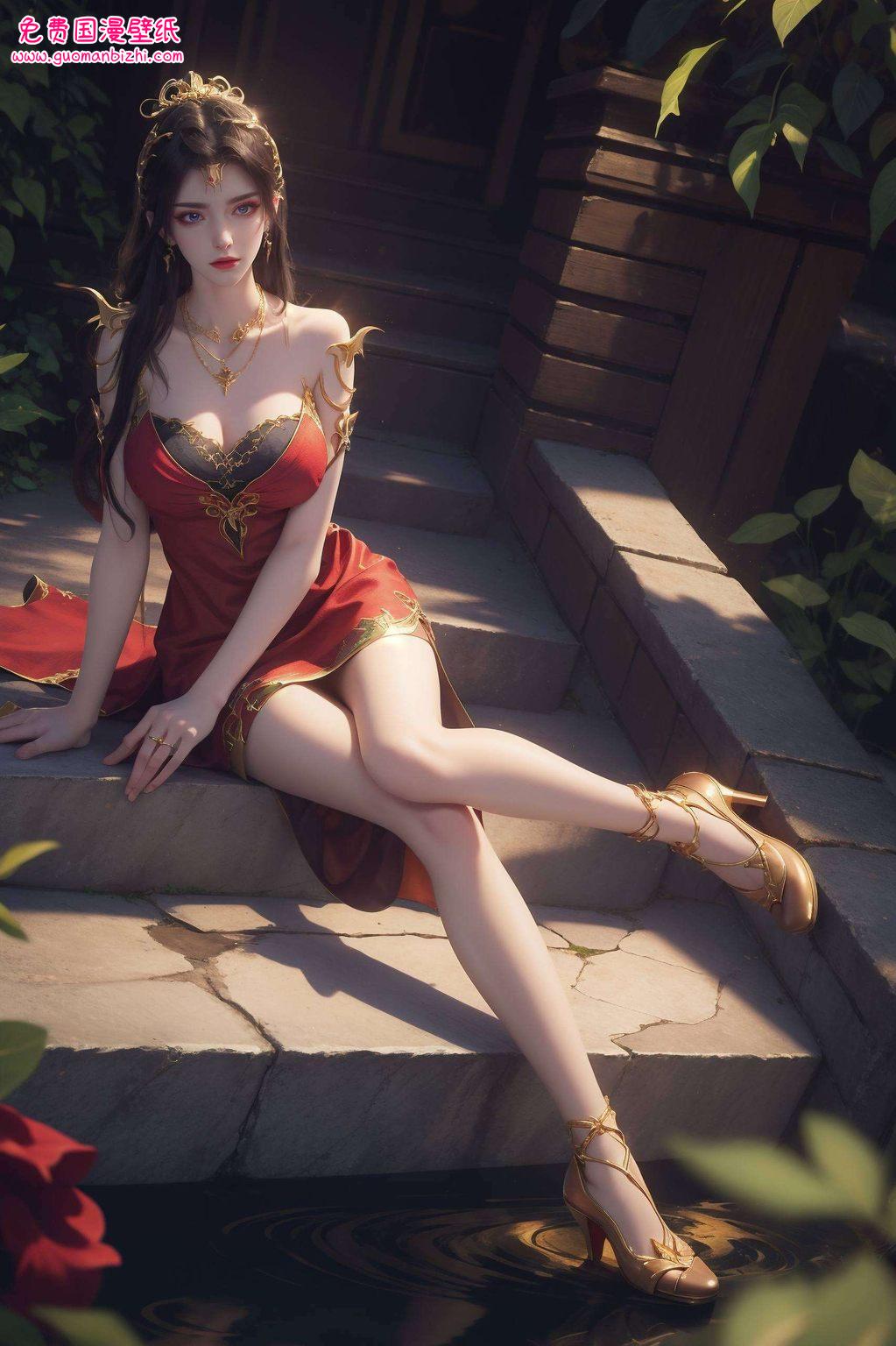 更是无数动漫爱好者心中的女神在绚烂的七彩吞天蟒壁纸中