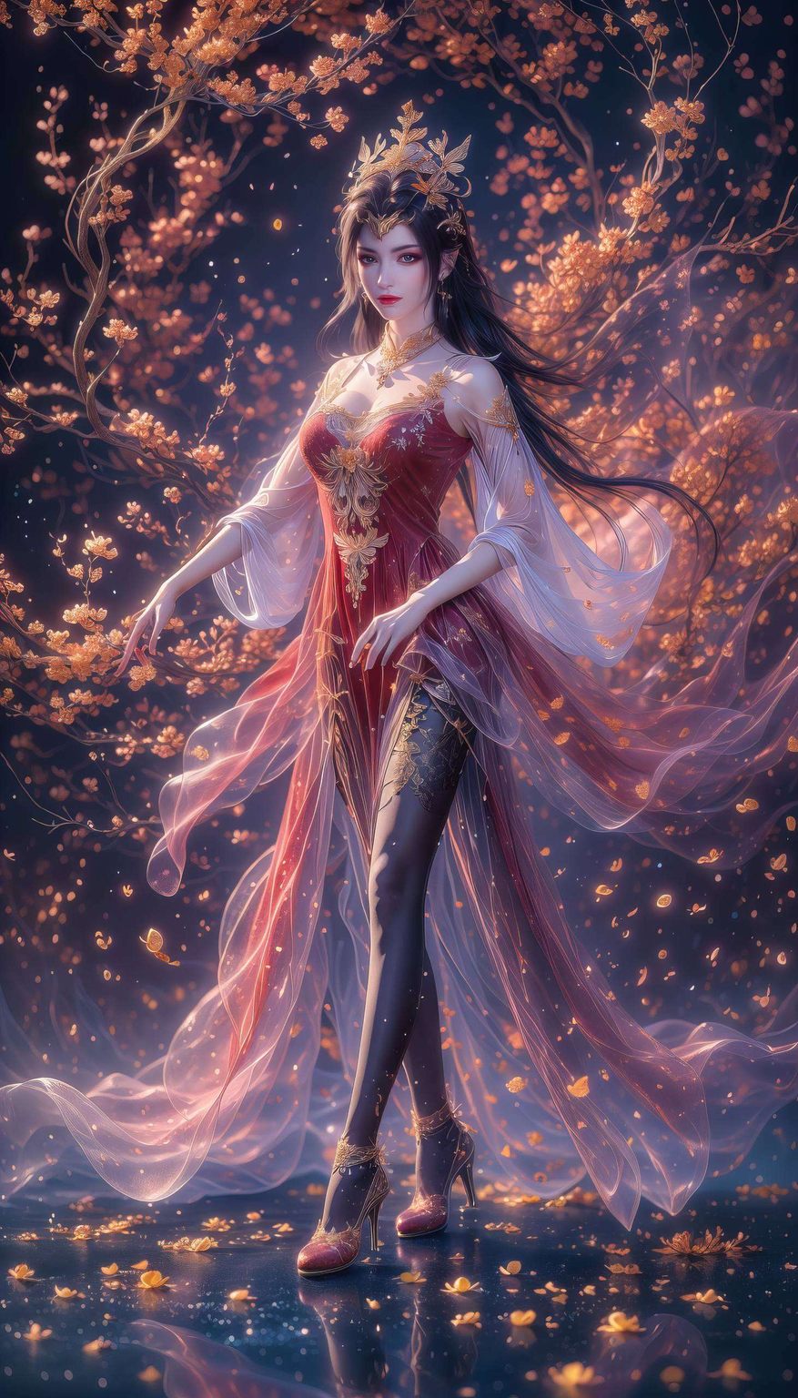 而美杜莎壁纸彩鳞壁纸上的她