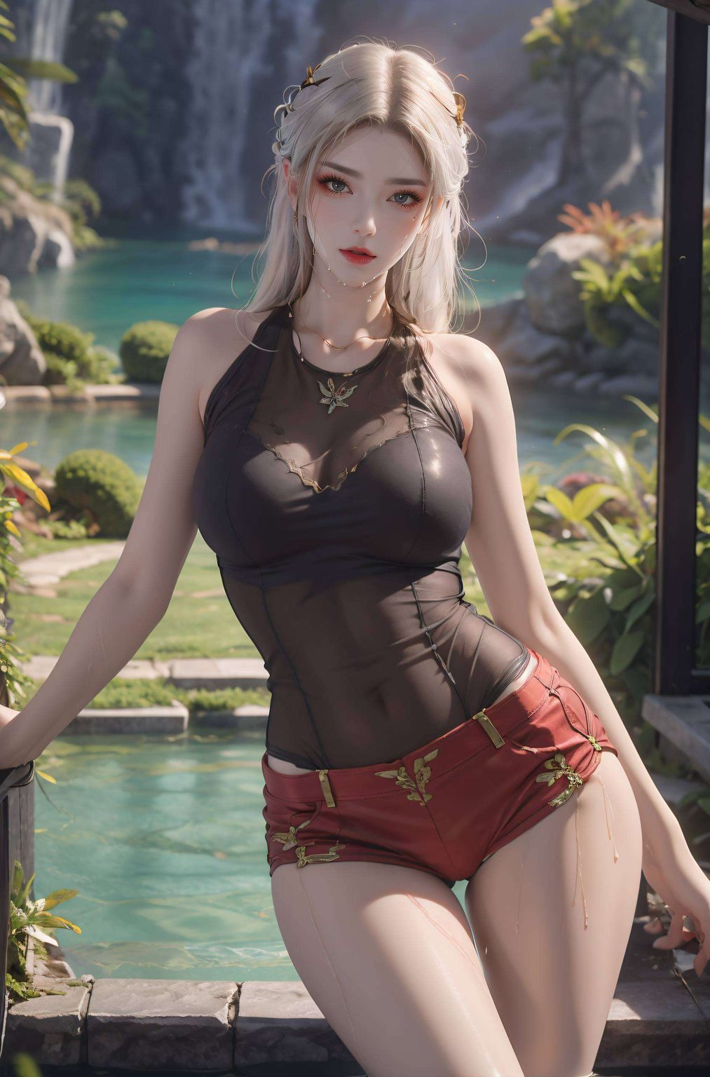 竟然也玩起了变装秀？从七彩吞天蟒到炫彩苹果风她这是要引领国漫界的时尚潮流吗？美杜莎的壁纸