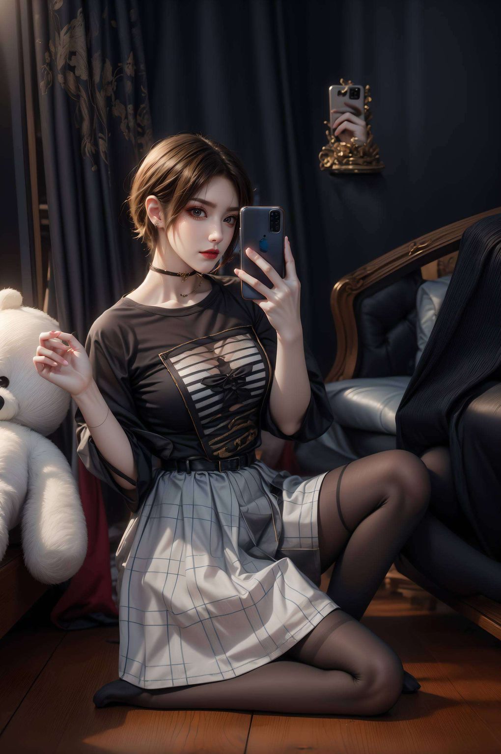 你们的手机要换新装啦！这次带来的是《斗破苍穹》中美杜莎的超级帅气壁纸！她可是那个冷酷又神秘的美杜莎哦眼神里藏着无尽的故事