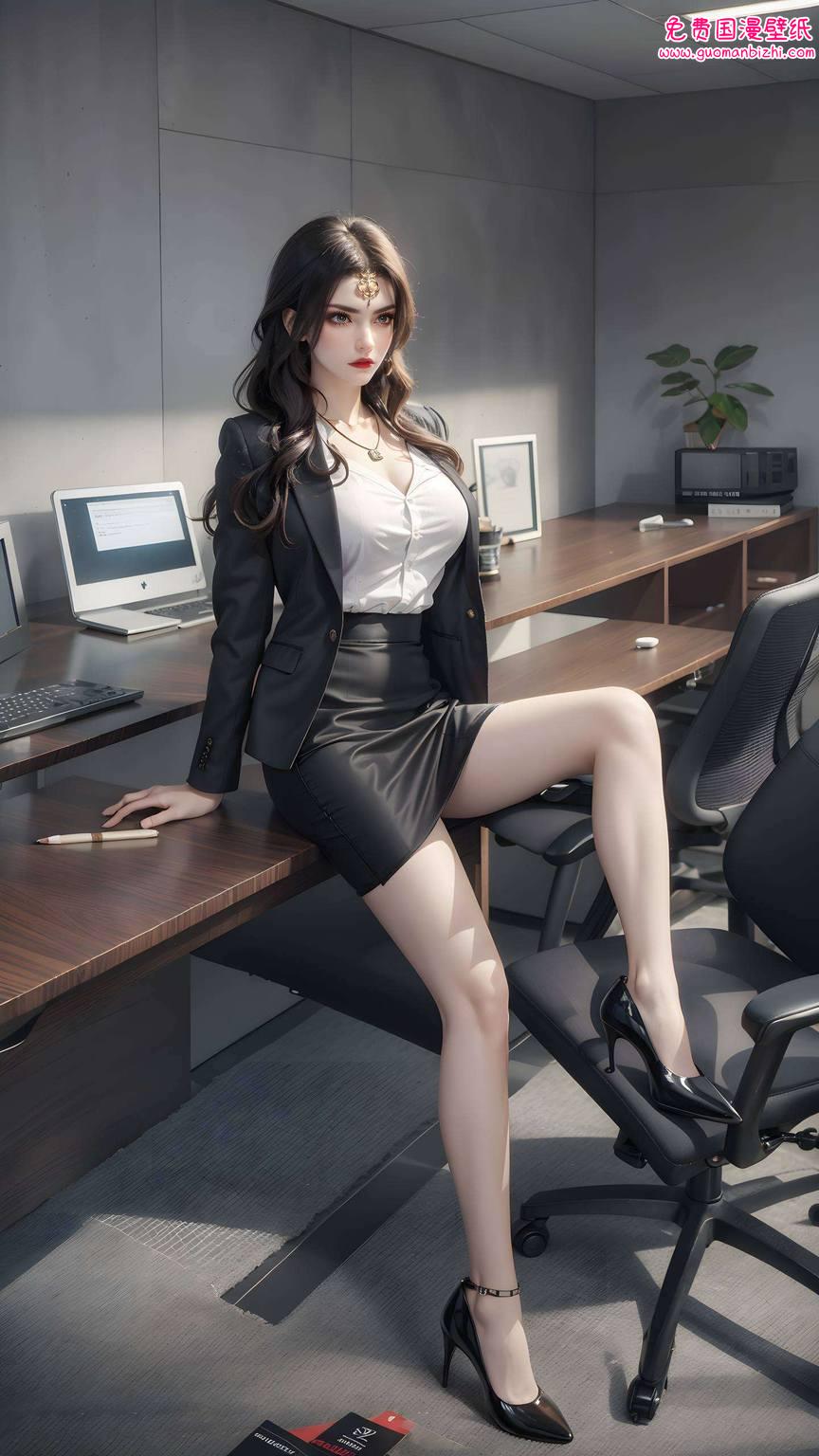 让人不由自主地沉醉于她的蛇女魅力之中每一次壁纸更换