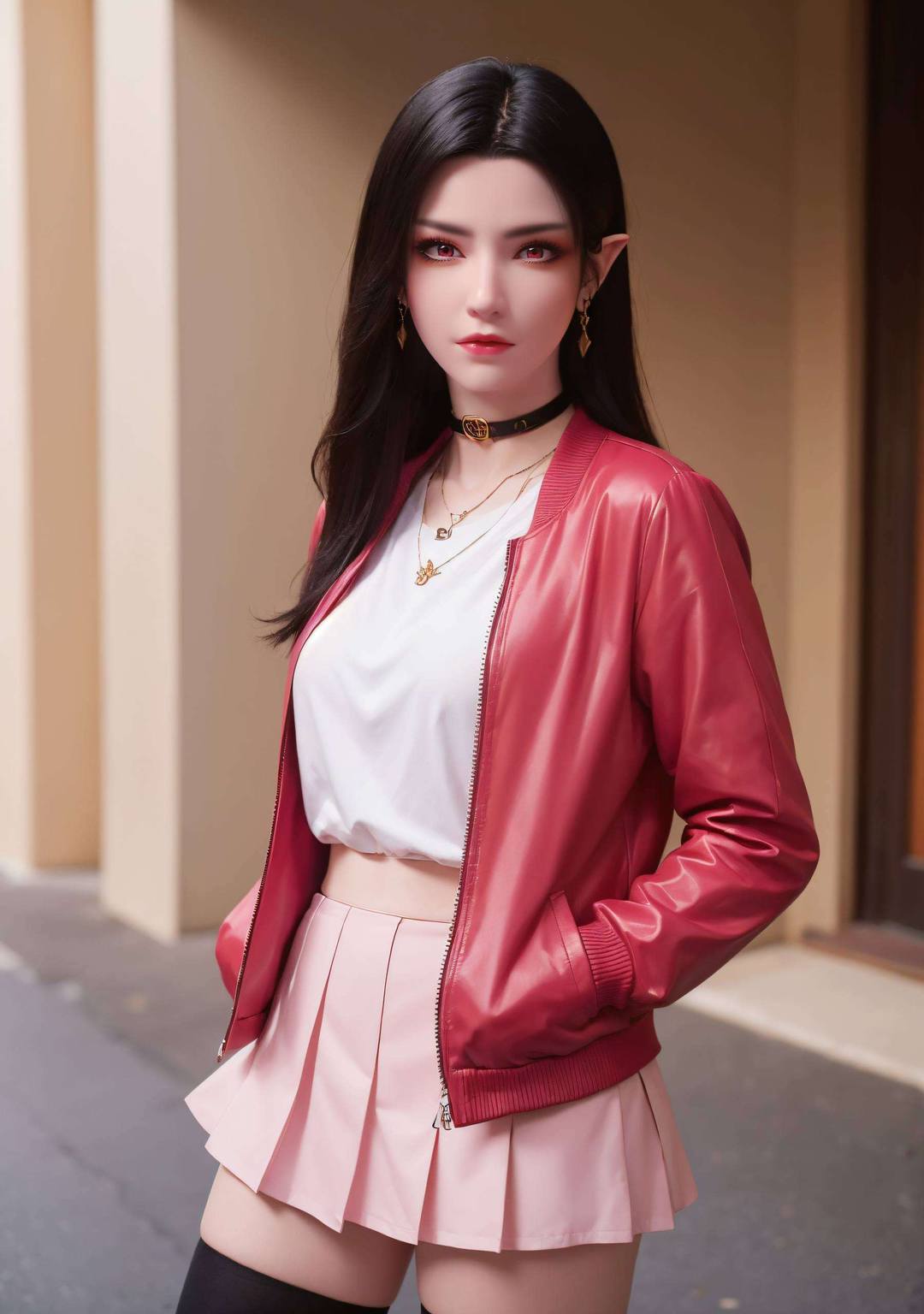 美杜莎的眼神犀利得能穿透屏幕小心被她的魅力咬一口哦！