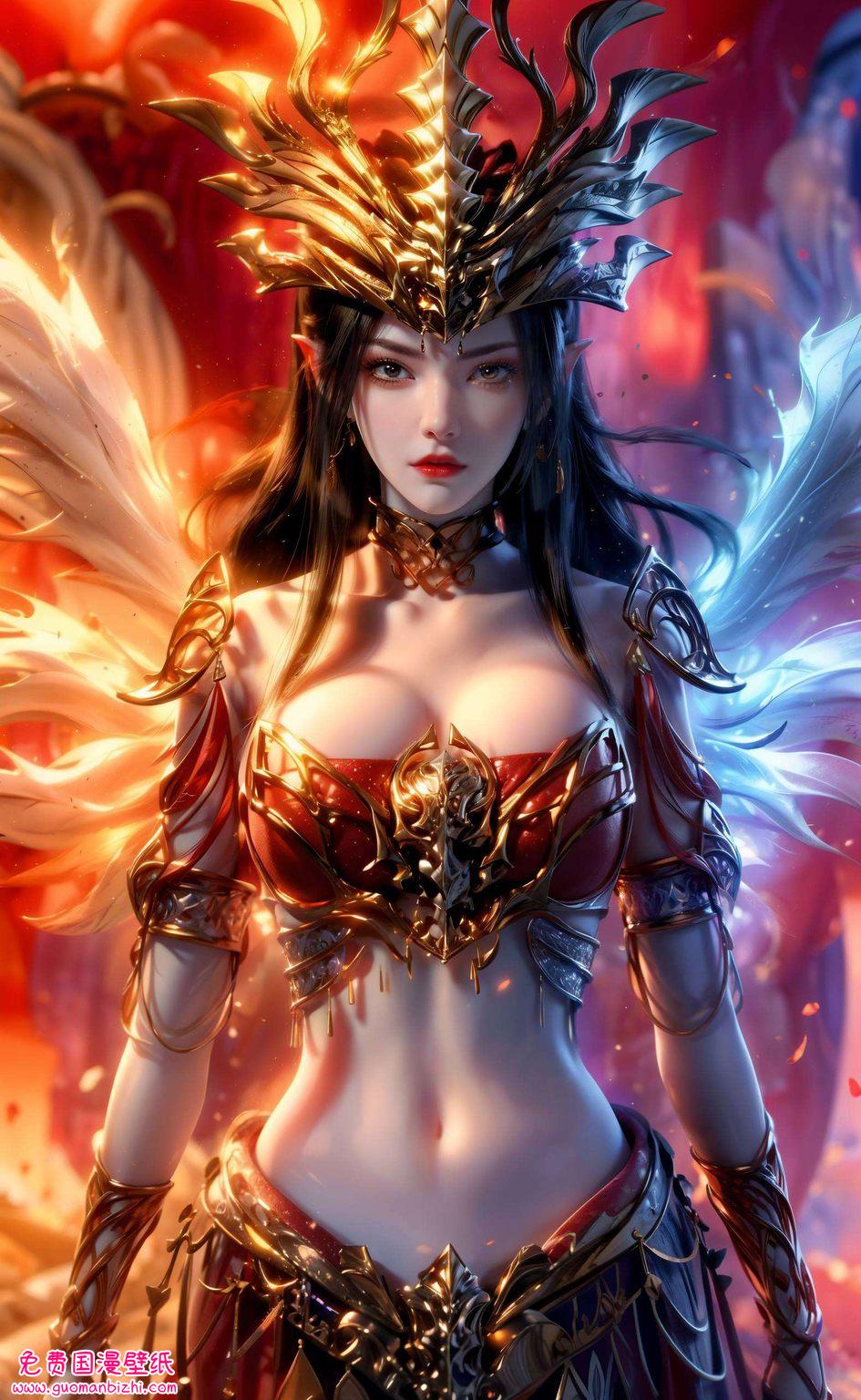 彩鳞熠熠生辉今天给大家带来一款超美的国漫女神壁纸哦！👩‍💃 是谁呢？当然是来自《斗破苍穹》的冷艳美杜莎女王啦！4K超清壁纸