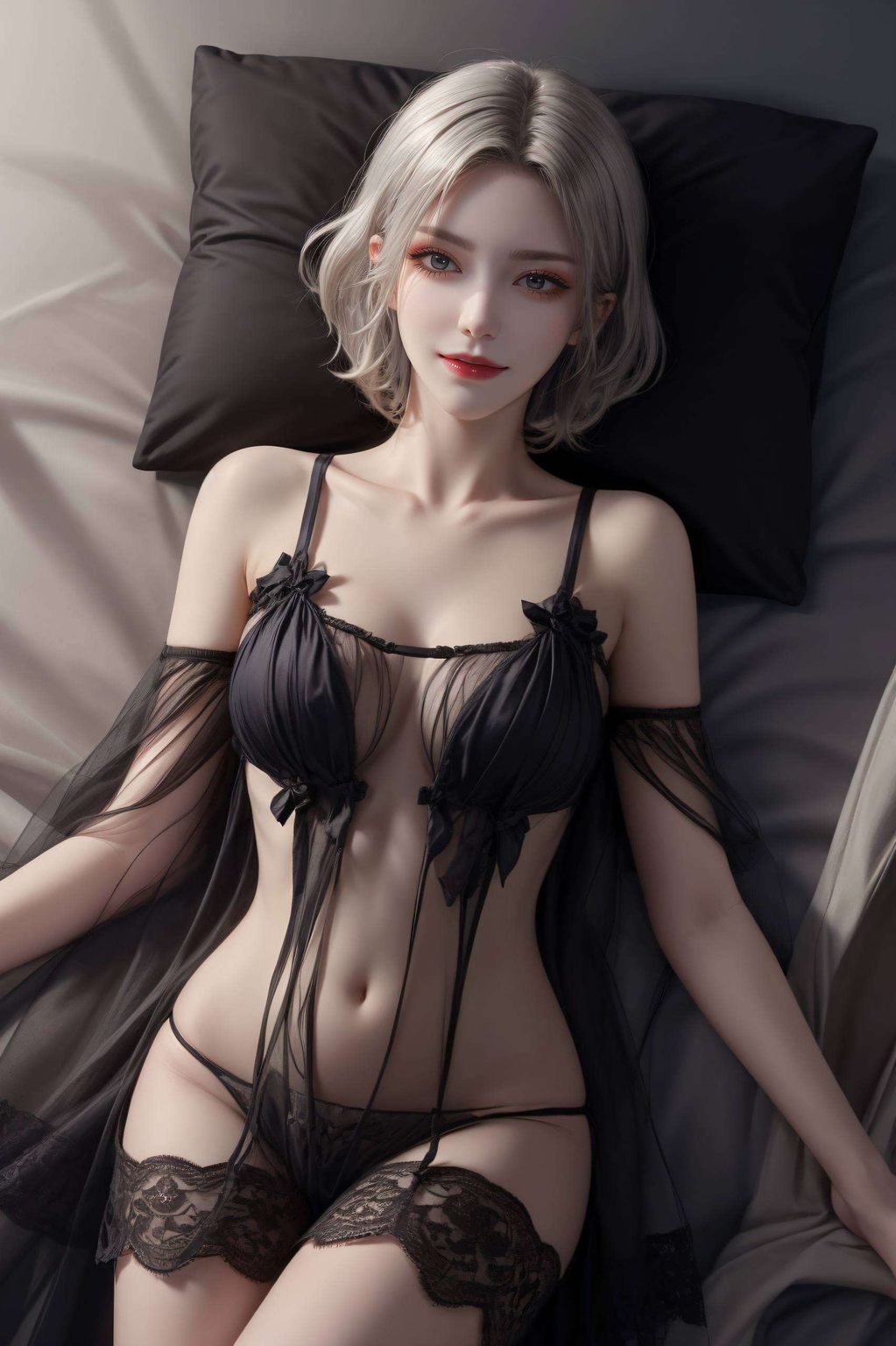 各位看官接招！我这平板壁纸上的彩鳞美女保佑你做个好梦