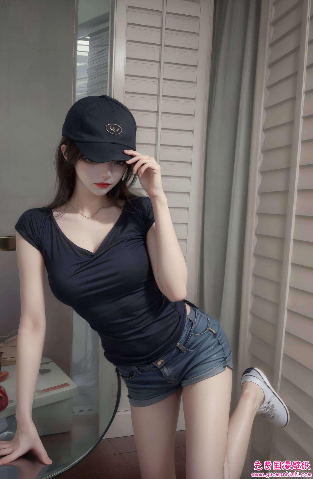 她的眼神深邃彩鳞覆盖着她的身躯