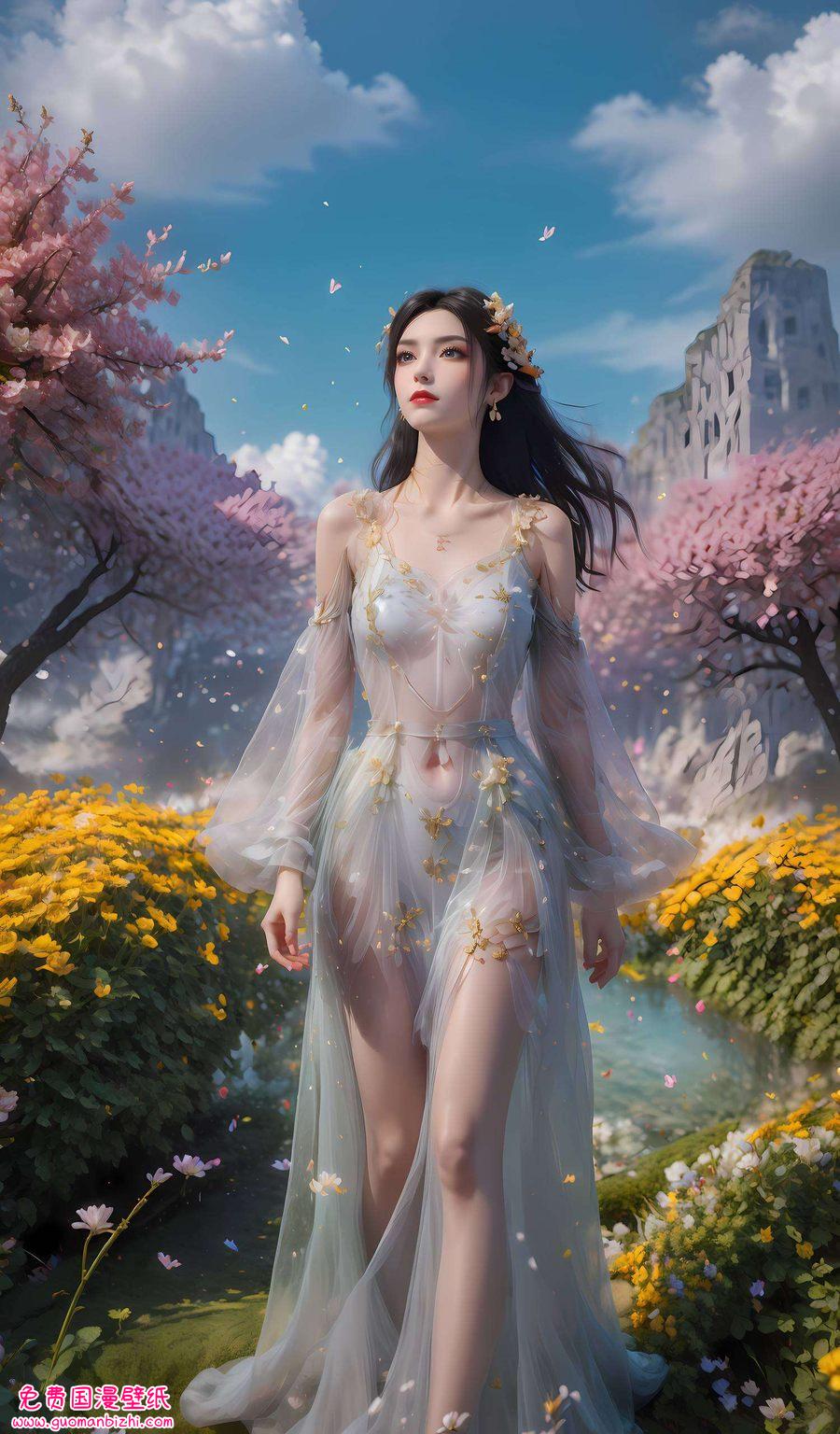 让桌面也变得生动起来她的眼神深邃神秘