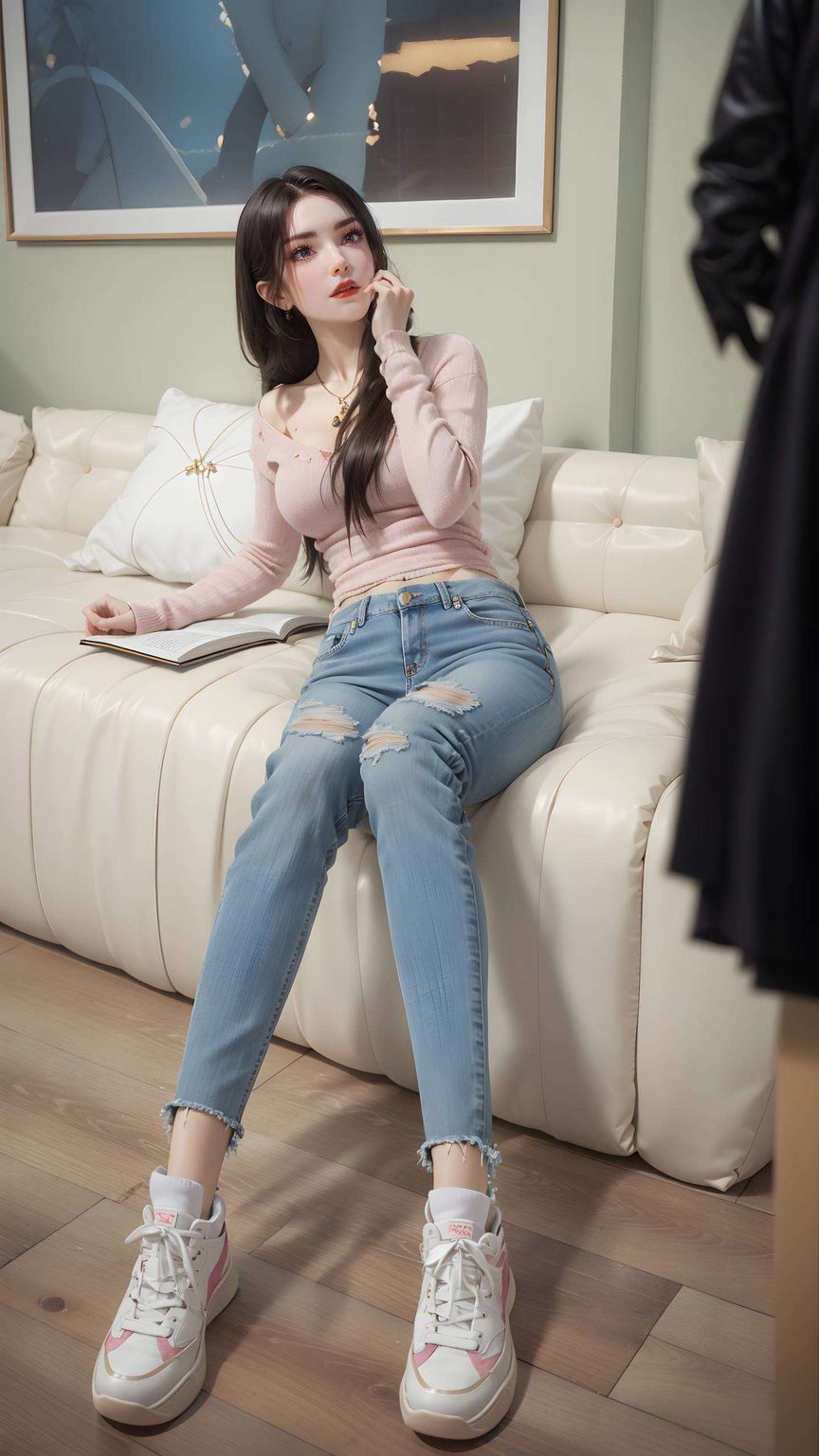 国漫美女的化身美杜莎与蛇女的神韵交织