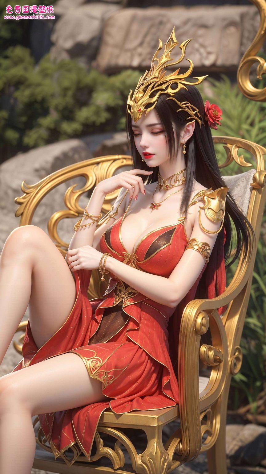 美杜莎冷艳的目光穿透了时空化作一张张壁纸