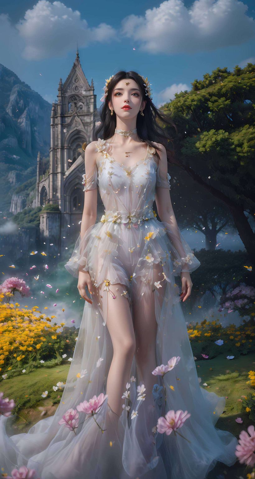 她的全身壁纸成就了一幅幅令人神往的超清壁纸