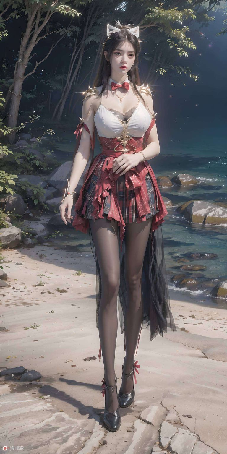 她的美眸如星辰璀璨蛇鳞闪耀着金属般的光泽