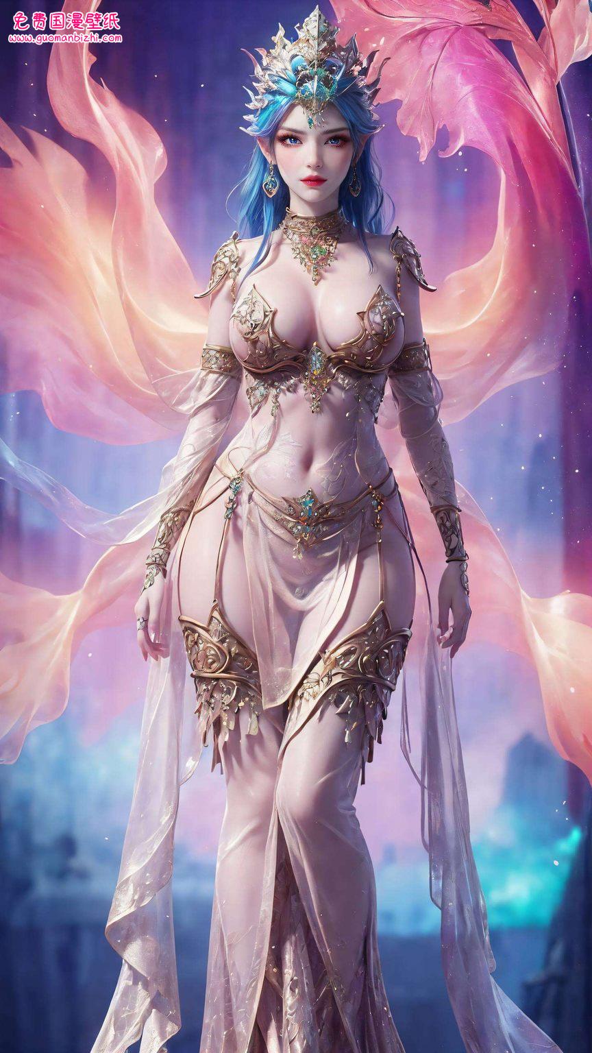 还不快快收入囊中？💖👸今天给大家带来一款超炫的国漫壁纸大放送！🎉✨ 无论是美杜莎那冷艳的蛇女风采