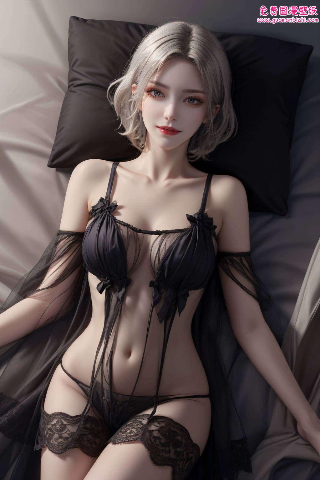 彩鳞壁纸与蛇女的美艳相得益彰紫色壁纸如同一抹神秘的幽光