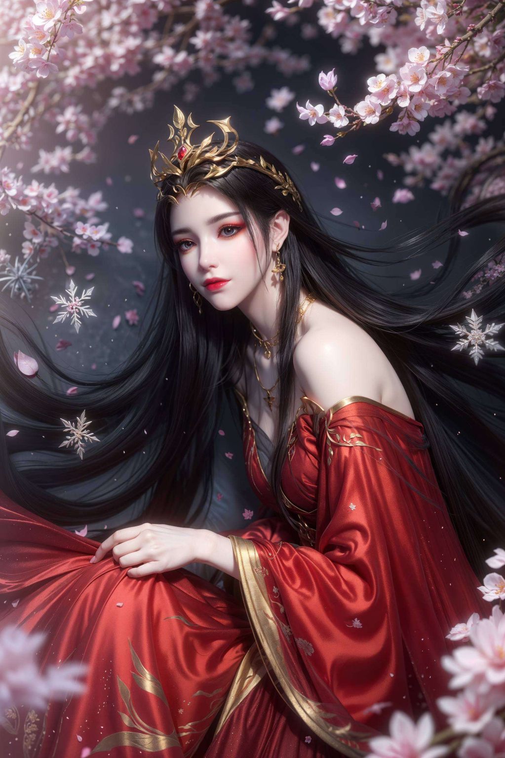 动漫美女与玄幻元素相融彰显出国漫女神的独特魅力