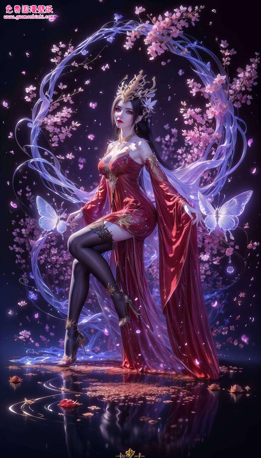 这组高清壁纸在绚丽多彩的国漫世界中