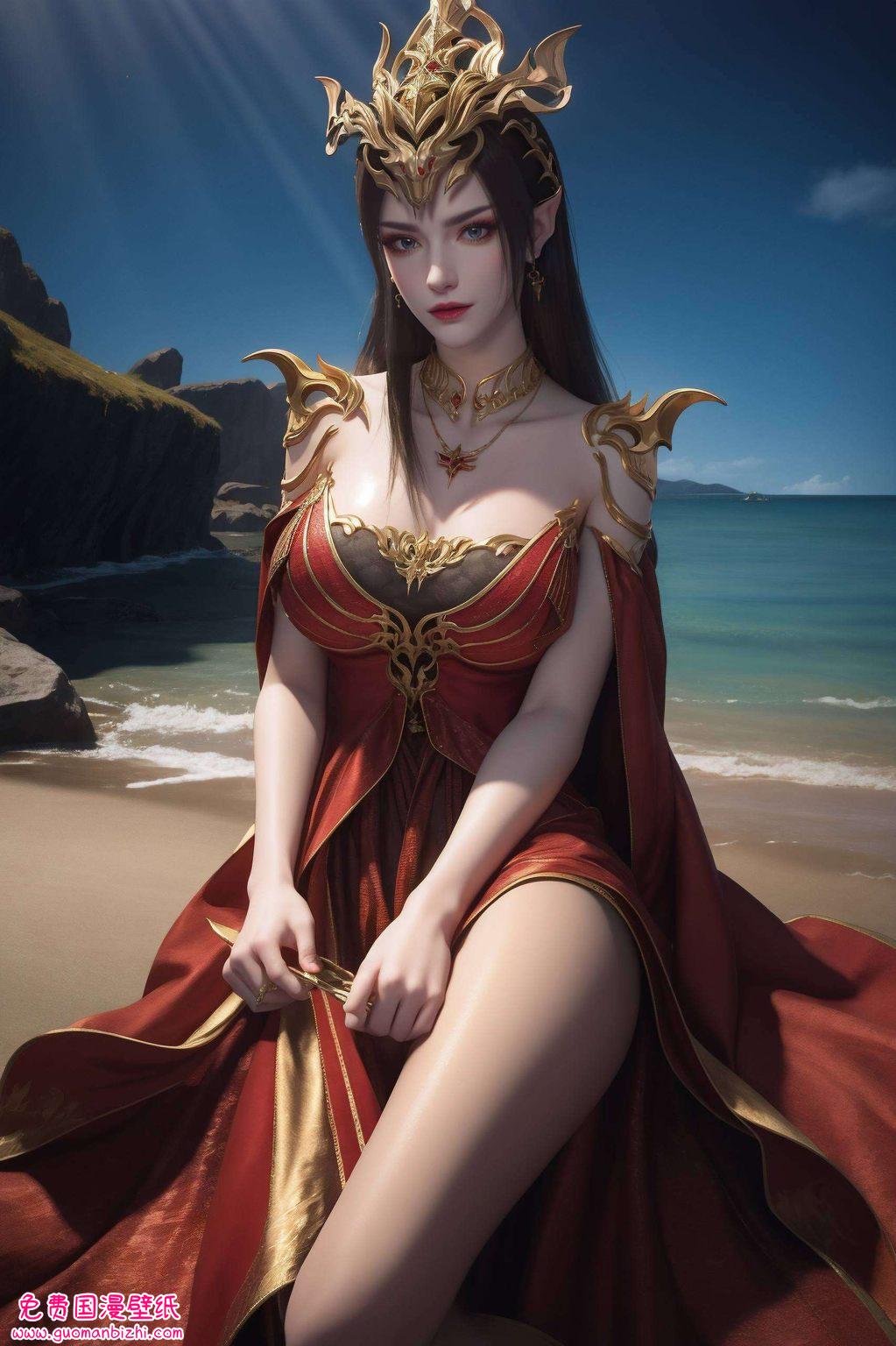 今天要给大家介绍一款超级养眼的紫色壁纸哦！🌸 这里有美杜莎女王的高冷壁纸还有彩鳞妹妹的灵动之美