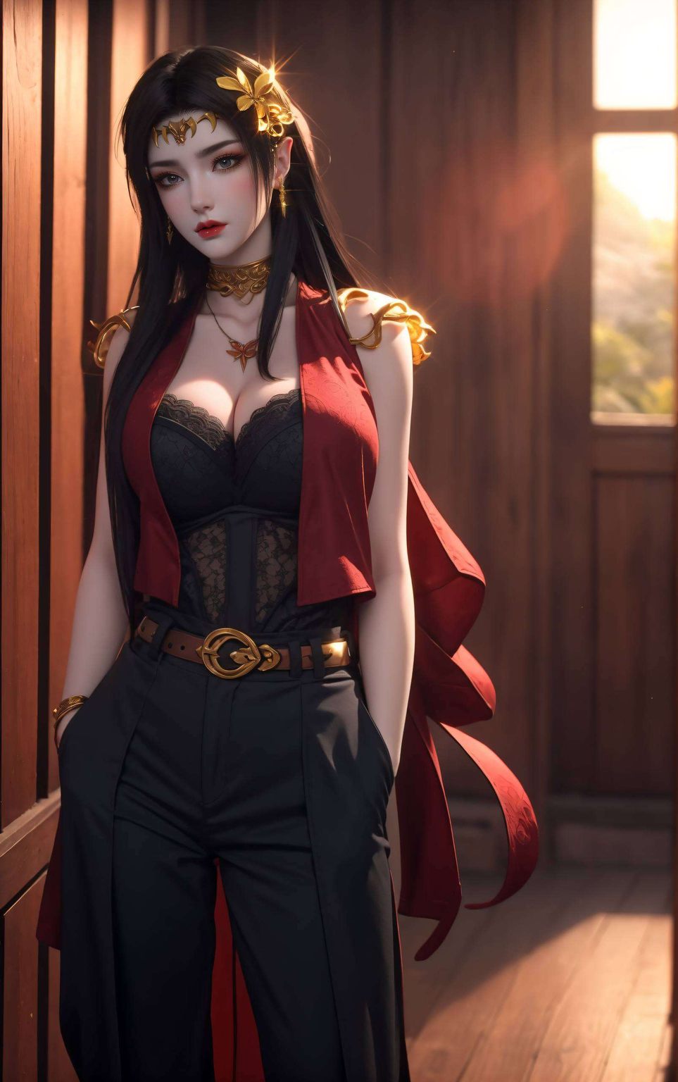 美杜莎如同彩鳞壁纸般绚烂