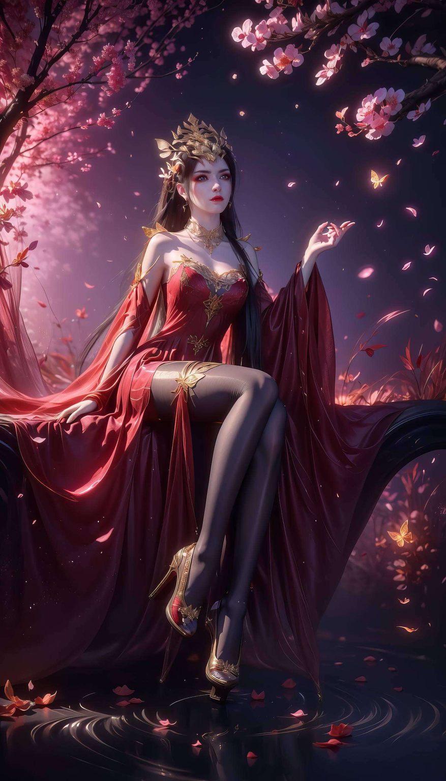 穿梭在国漫的绚丽世界却蕴含着蛇女的神秘与力量